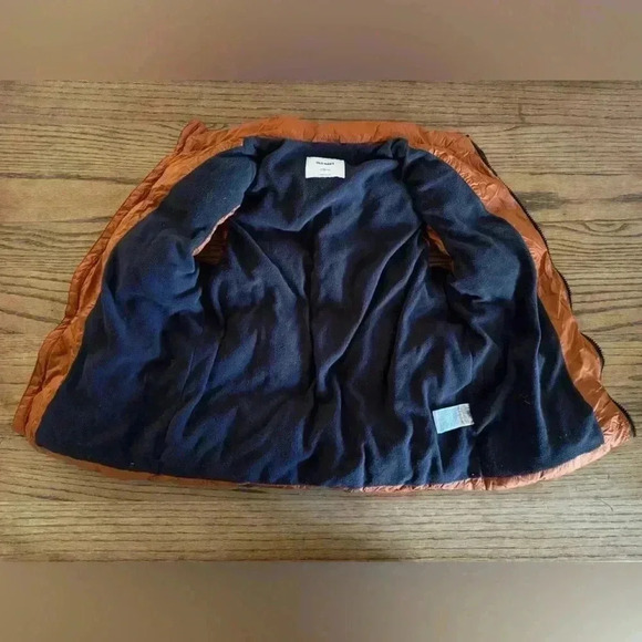 Old Navy warm Fall Winter Fleece Lined Puffer Vest Kids Size L(10/12) - Picture 3 of 6